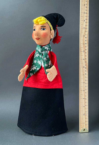 Else Hecht Vintage Else Hecht Boy Hand Puppet Doll ~ 1960s Rare! – Once Upon A Puppet