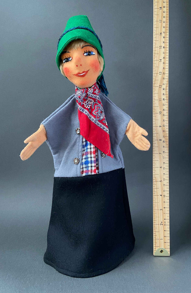 Else Hecht Vintage Else Hecht Boy Hand Puppet Doll ~ 1960s Rare! – Once Upon A Puppet