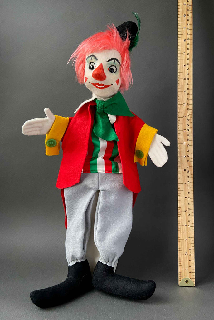 Else Hecht Vintage Else Hecht Clown Hand Puppet Doll ~ 1960s Rare! – Once Upon A ...