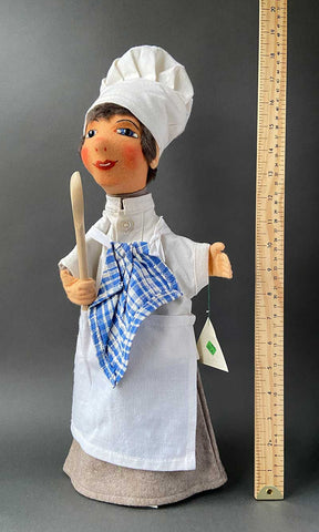 Vintage Else Hecht Cook Hand Puppet Doll ~ 1960s Rare! – Once Upon A Puppet