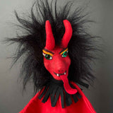 Else Hecht Devil Hand Puppet ~ 1960s Rare!