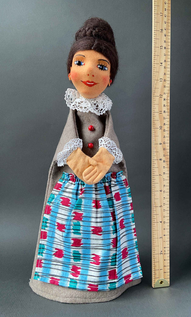 Else Hecht Vintage Else Hecht Lady Hand Puppet Doll ~ 1960s Rare! – Once Upon A Puppet