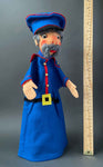 Else Hecht Policeman Hand Puppet ~ 1960s Rare!