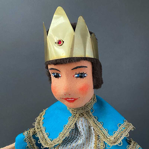 Else Hecht Prince Hand Puppet ~ 1960s Rare!