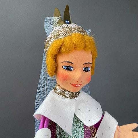 Else Hecht Vintage Else Hecht Princess Hand Puppet Doll ~ 1960s Rare! – Once Upon ...