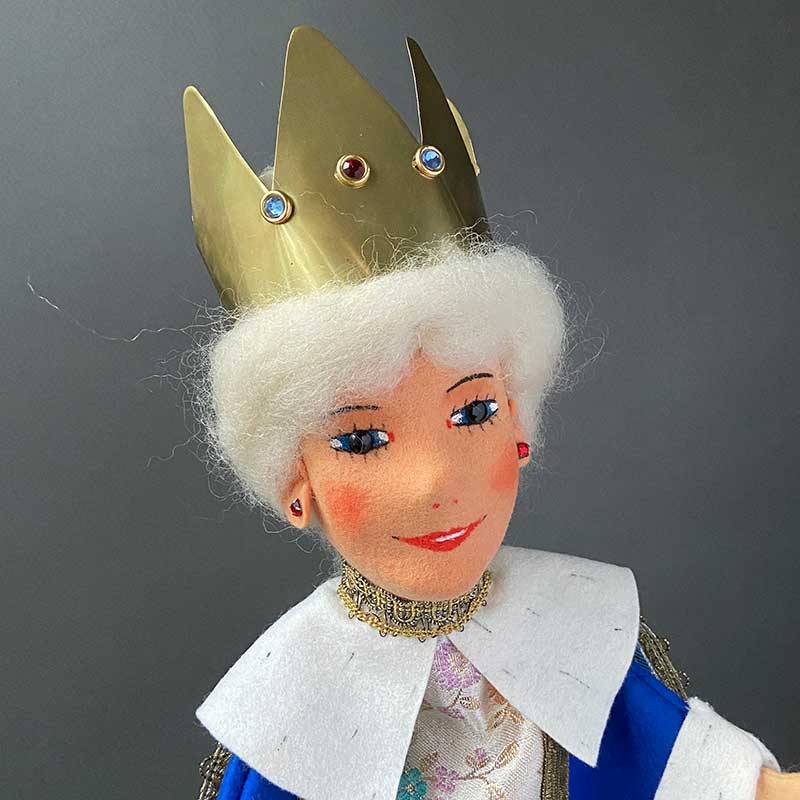 Else Hecht Vintage Else Hecht Queen Hand Puppet Doll ~ 1960s Rare! – Once Upon A ...