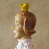 PRINCESS Hand Puppet ~ German Made Toy 1950s