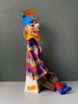 Mr Punch Hand Puppet by Curt Meissner ~ 1960s