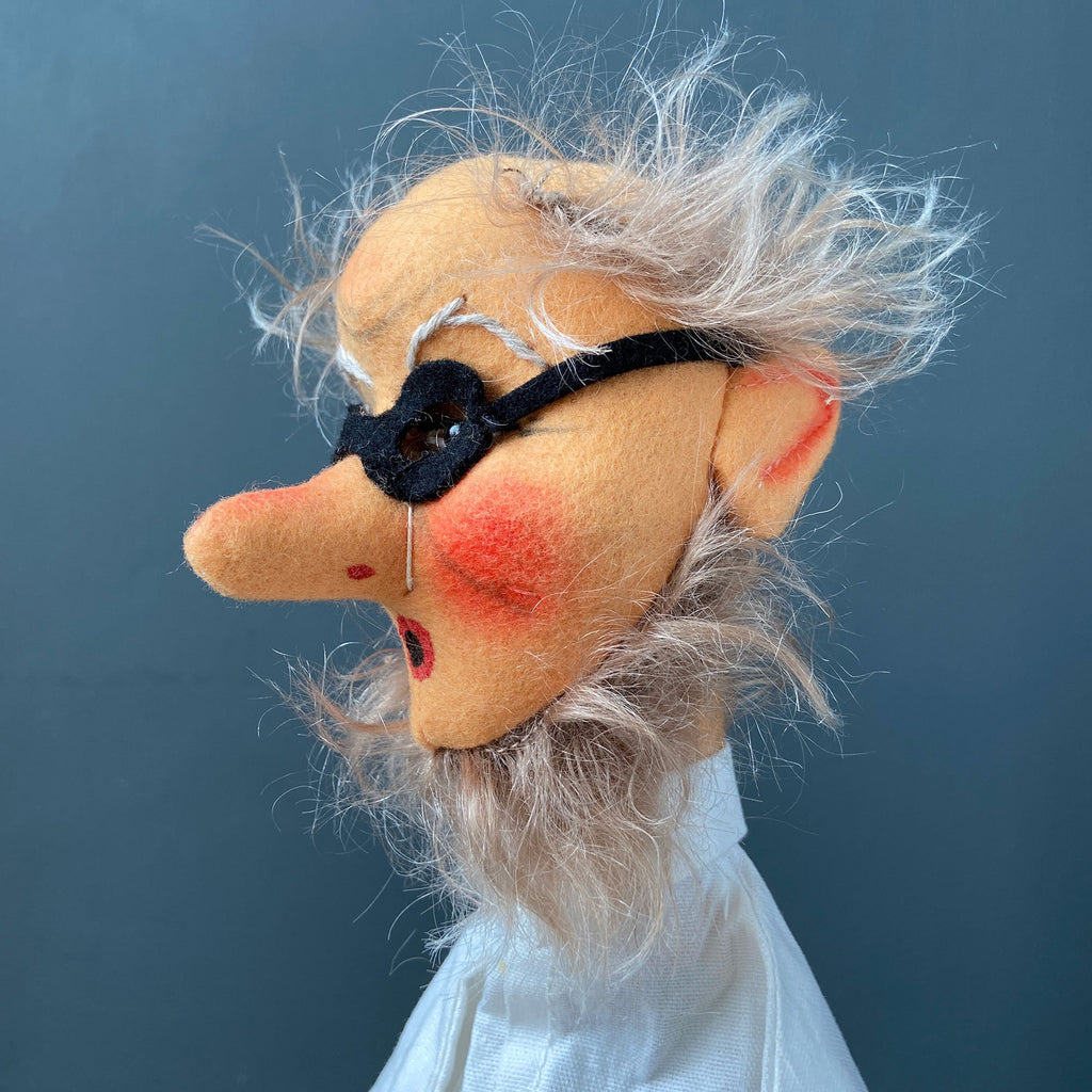 KERSA Doctor Hand Puppet ~ 1960s Rare! – Once Upon A Puppet