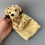 STEIFF DALLY Dog Hand Puppet ~ 1955-56 ONLY Very Rare!