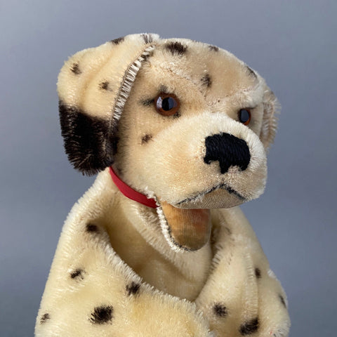 STEIFF DALLY Dog Hand Puppet ~ 1955-56 ONLY Very Rare!