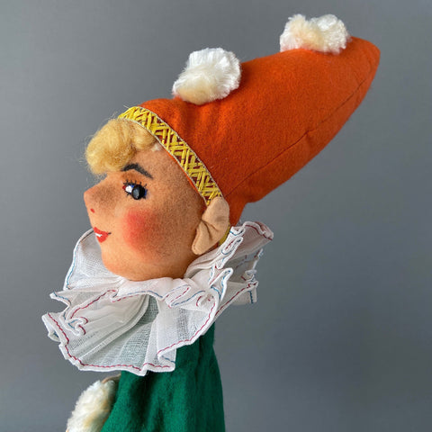 Else Hecht Vintage Else Hecht Jester Hand Puppet Doll – Once Upon A Puppet