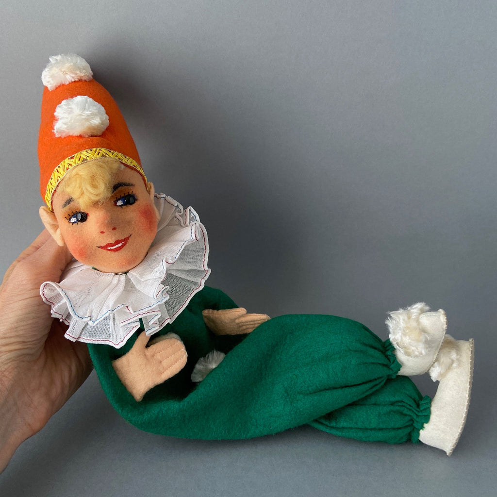 Else Hecht Vintage Else Hecht Jester Hand Puppet Doll – Once Upon A Puppet