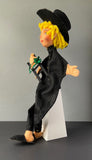 Else Hecht Chimney Sweep Hand Puppet Doll ~ 1920-30s Rare!