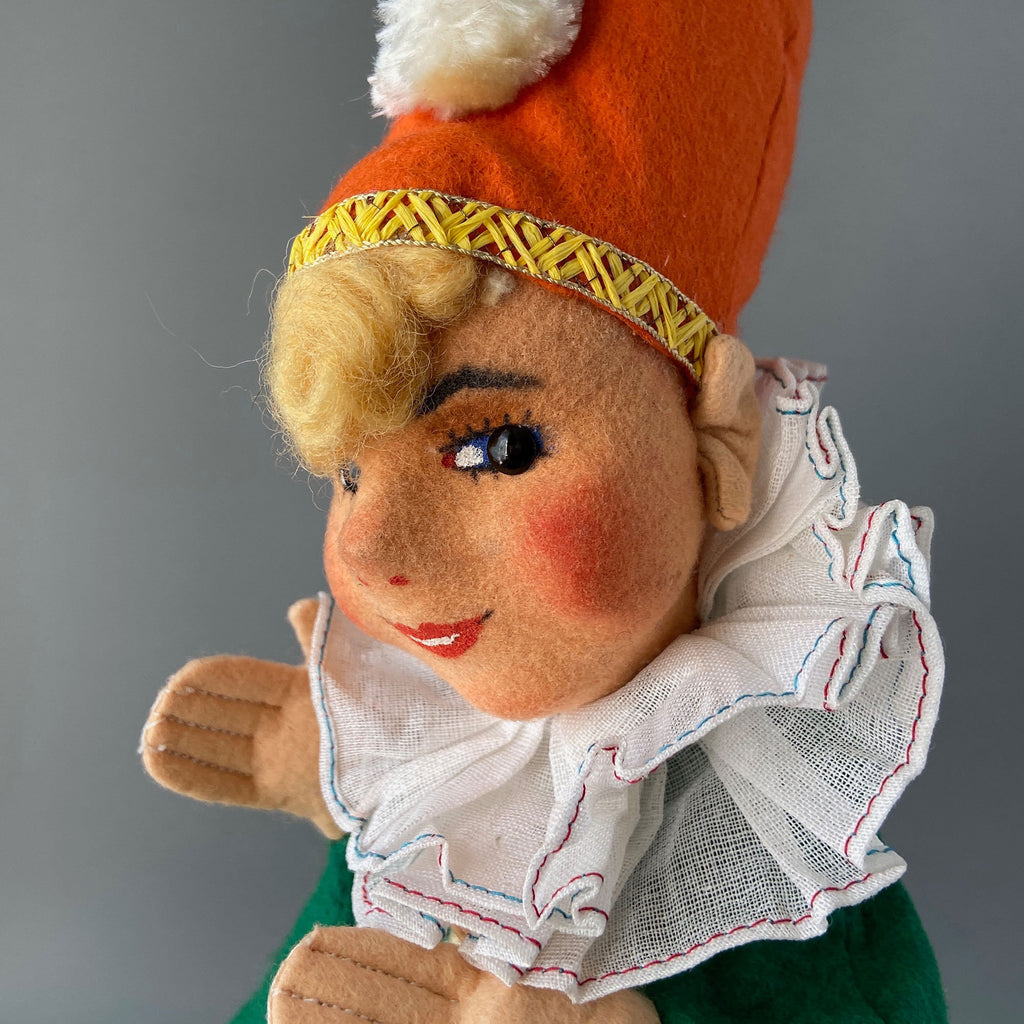 Else Hecht Vintage Else Hecht Jester Hand Puppet Doll – Once Upon A Puppet
