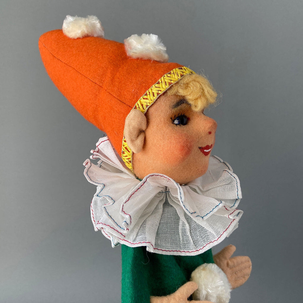 Else Hecht Vintage Else Hecht Jester Hand Puppet Doll – Once Upon A Puppet