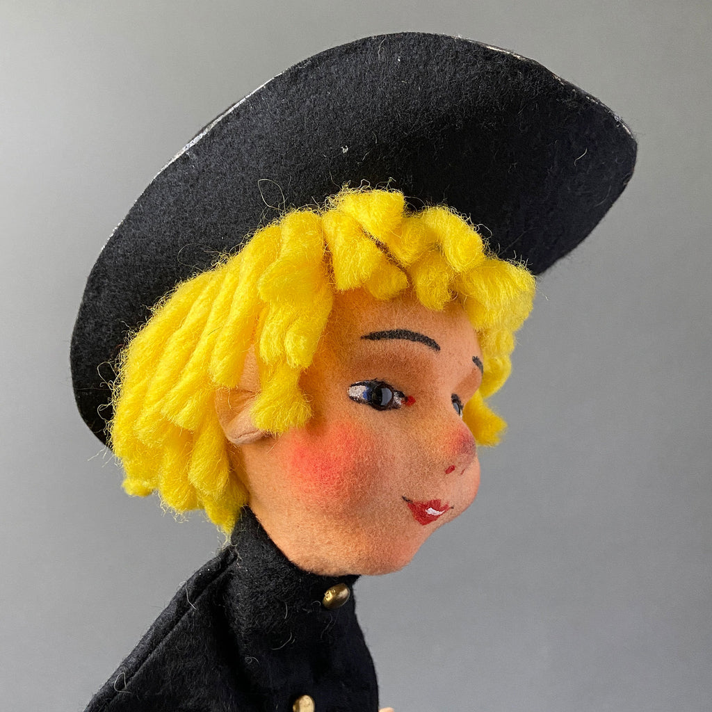 Else Hecht Vintage Else Hecht Chimney Sweep Hand Puppet Doll – Once Upon A Puppet